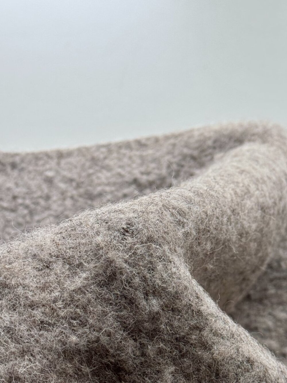 Vintage HELVELLYN HERDWICKS Taupe Lake District 100% Wool 48"x 29" Throw Blanket - Picture 7 of 8